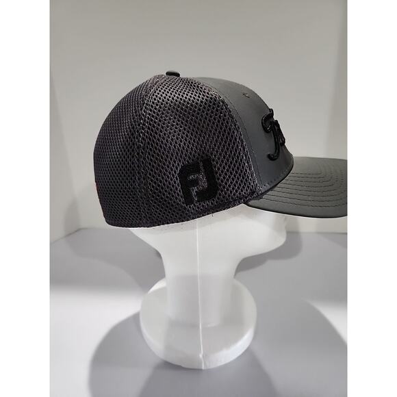 Titleist Footjoy FJ Tour Performance Mesh Golf Hat Cap Gray Med/Lrg Embroidered - Picture 3 of 8